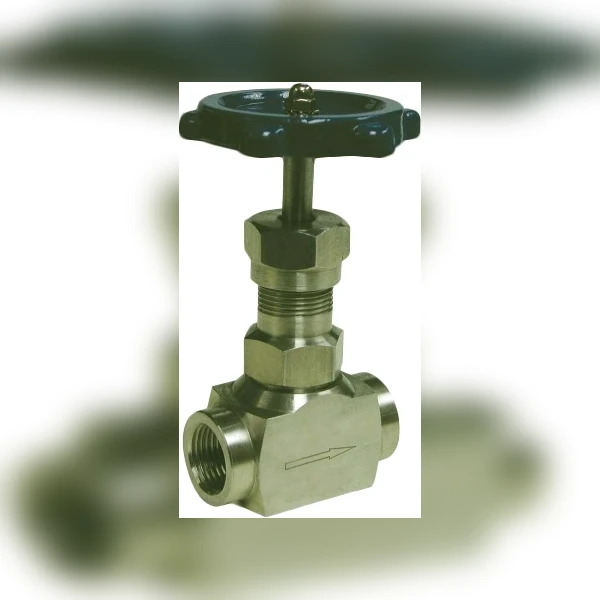 Клапан запорный игольчатый резьбовой из углеродистой стали Genebre 2221-02 Ру220 Ду8 (PN220 DN8 )