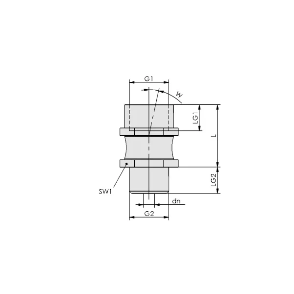 Гибкое соединение Schmalz FLK G1/2-IG G1/2-AG