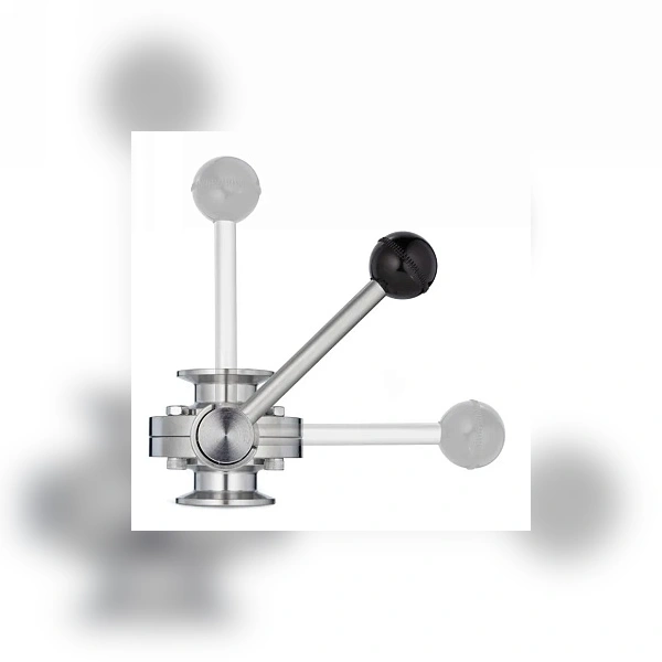 Затвор дисковый нержавеющий TITAN LOCK (AISI304) DN150, типа clamp-clamp TLSD150CLS
