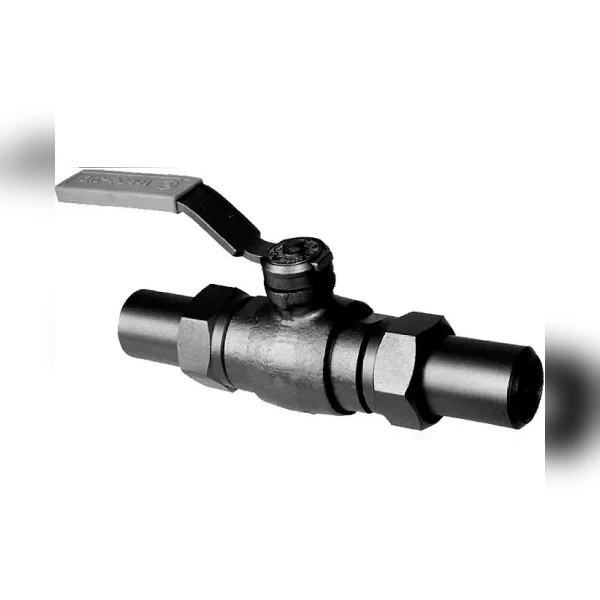 Кран шаровой полнопроходной штуцерный LD КШЦШ Ру40 Ду20 (PN40 DN20)