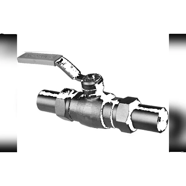 Кран шаровой полнопроходной штуцерный LD КШЦШ Ру40 Ду50 (PN40 DN50)
