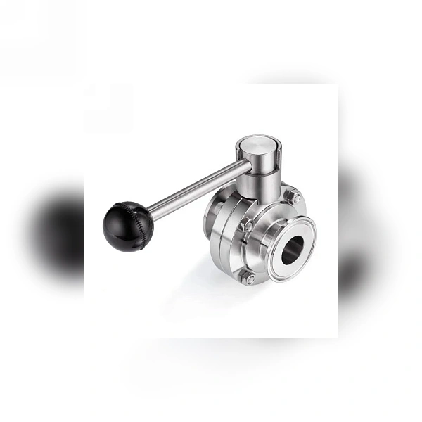 Затвор дисковый нержавеющий TITAN LOCK (AISI304) DN150, типа clamp-clamp TLSD150CLS