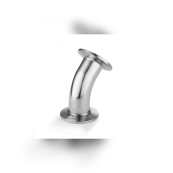 Отвод под Clamp 45 градусов TITAN LOCK DN 40, нерж. сталь 316, TLCB40/45SS