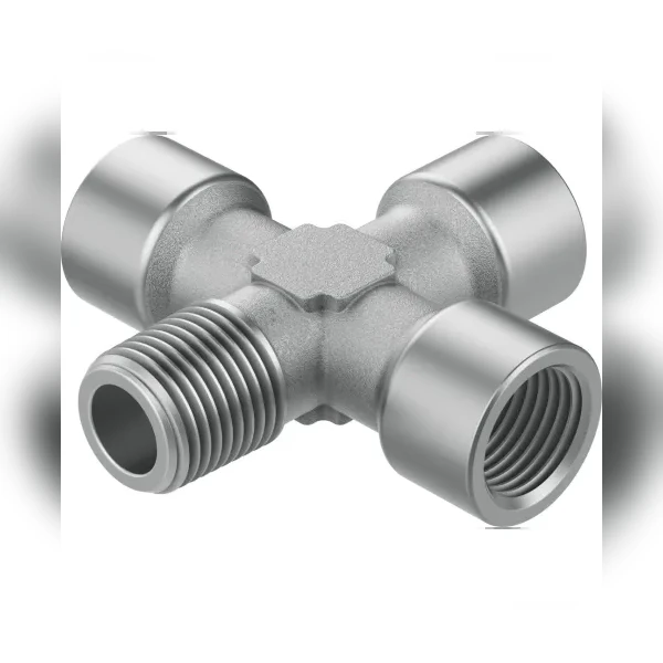 Фитинг крестообразный резьбовой Festo NPFC-X-R14-3G14-MFFF