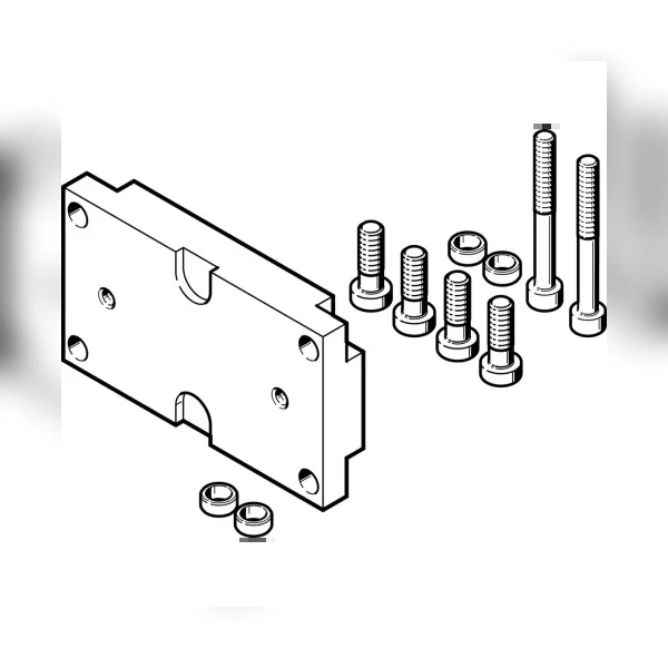 Адаптерная плита для радиального захвата Festo DHAA-G-G3-25-B17-25