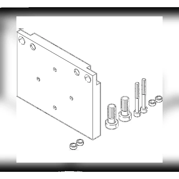 Адаптерная плита для параллельного захвата Festo DHAA-G-E7-185-B17-25