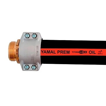 Маслобензостойкий рукав «YAMAL-PREM», внутр. диам. 76мм, -40C, 10bar, NBR, нап/всас TL076YM-PR TITAN LOCK