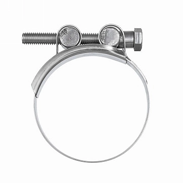 Усиленный хомут (23-25 мм) нержав.сталь (лента+болт) AISI 304 TL23-25RCSS TITAN LOCK