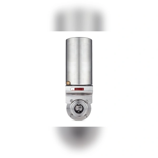 Затвор дисковый с пневмоприводом TITAN LOCK нерж. 304 DN40, тип clamp-clamp, DIN TLSD40CLS-P