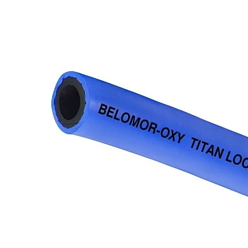 Рукав кислородный «BELOMOR-OXY», синий, вн. диам. 13мм, 20bar, TL013BM-OXY TITAN LOCK