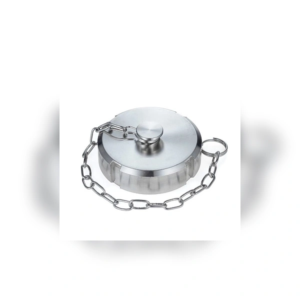 Молочная гайка TITAN LOCK глухая с цепочкой TITAN LOCK DIN 11851 DN65 нерж. 304 TL65NBCHS