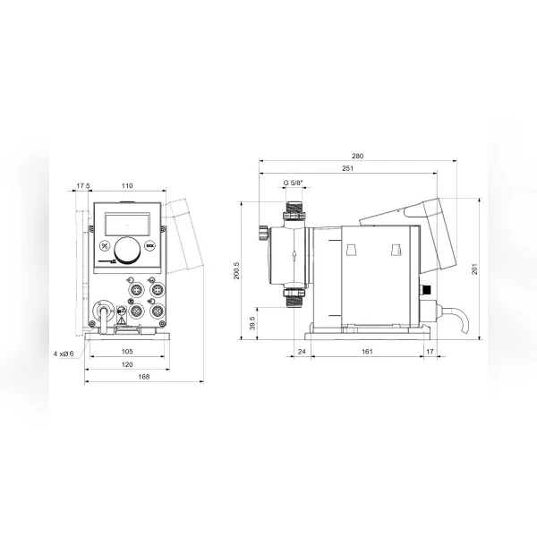 Дозировочный насос Grundfos DDA 12-10 97722045