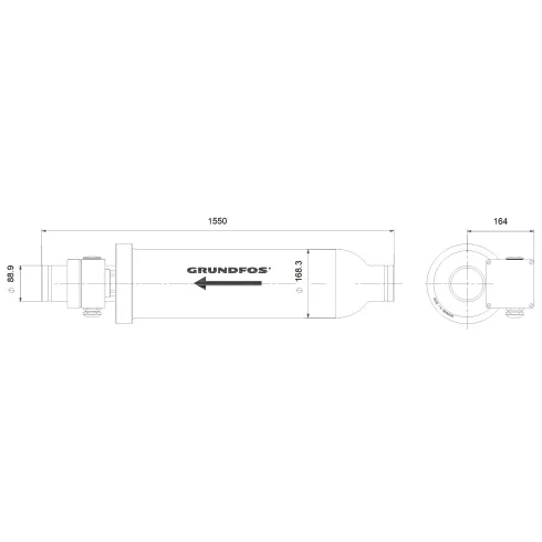 Бустерный модуль Grundfos BM 30-3N 13CE1903
