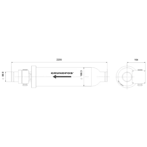 Бустерный модуль Grundfos BM 60-7N 14CE1907