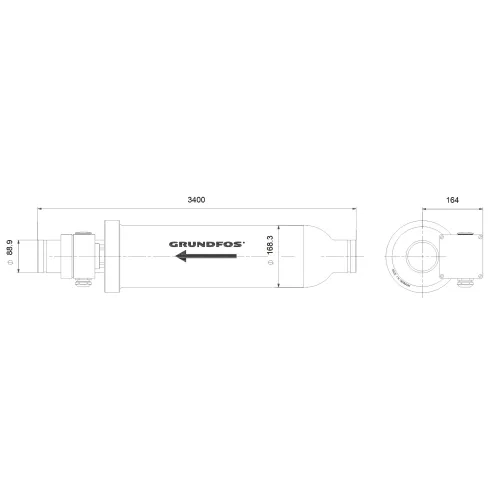Бустерный модуль Grundfos BM 60-15N 14CE1915
