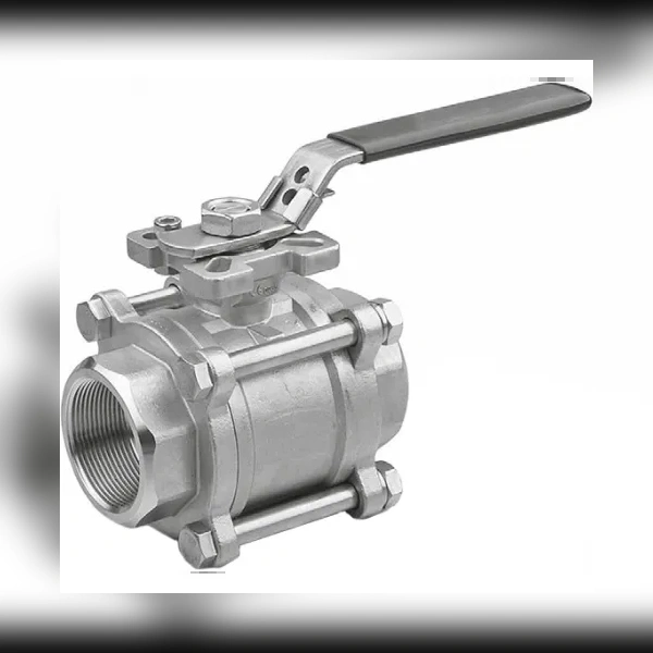 Кран шаровой 2-ходовой Camozzi V-3MH S3MH-316-PP-080-NA7E-SBA