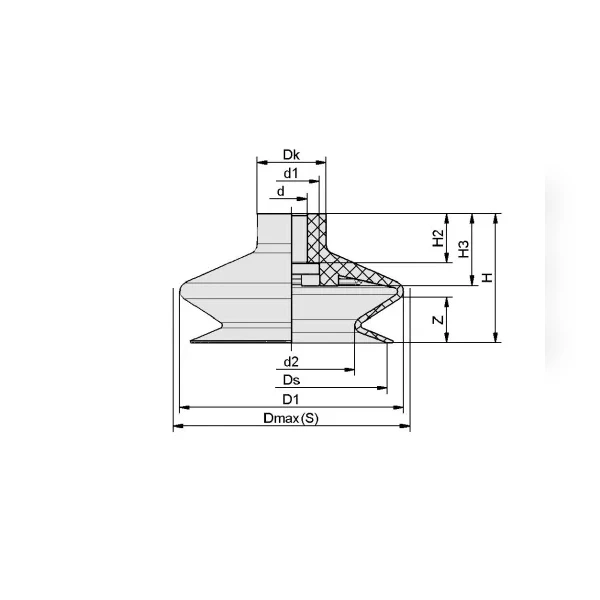 Вакуумная присоска Schmalz FGA 53 NBR-55 N018