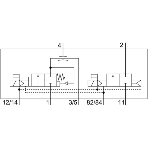 Генератор вакуума Festo CPV18-M1H-VI140-2GLS-1/4
