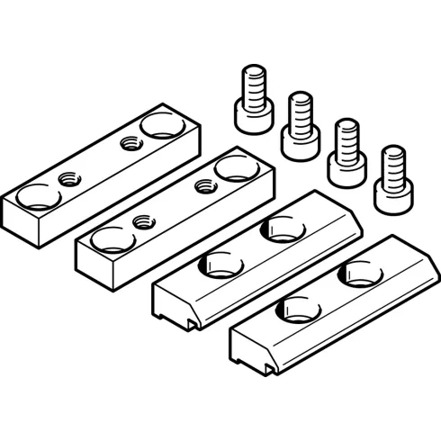 Монтажный профиль Festo EAHF-G1-45-P