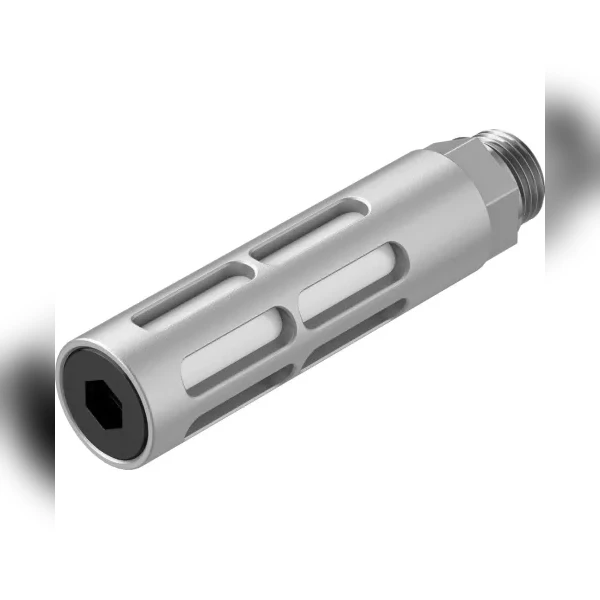 Глушитель алюминиевый резьбовой Festo U-1/2-B-NPT