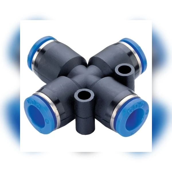 Фитинг цанговый крестообразный CDC PZA-04
