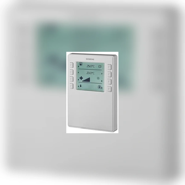 Комнатный датчик температуры и влажности Siemens QMX2.P33 S55624-H118