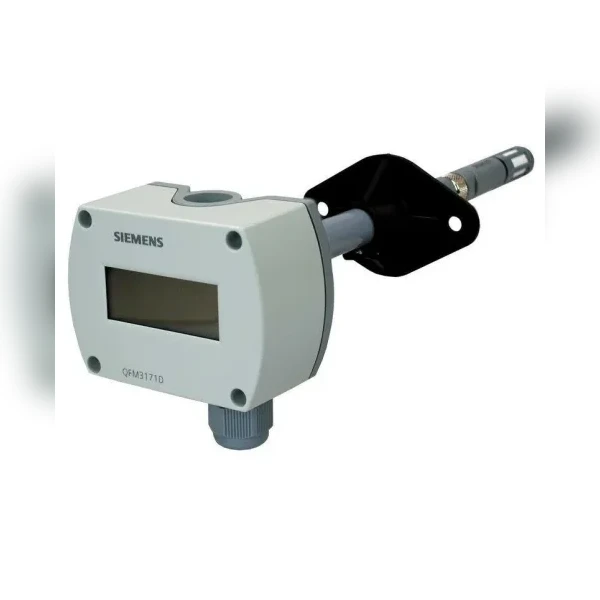 Канальный датчик влажности и температуры с дисплеем Siemens BPZ:QFM3160D