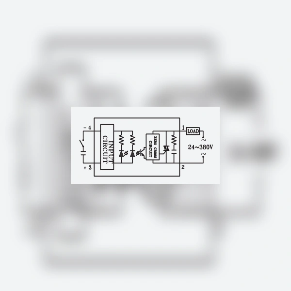 Однофазное твердотельное реле Fotek SSR-10AA-H