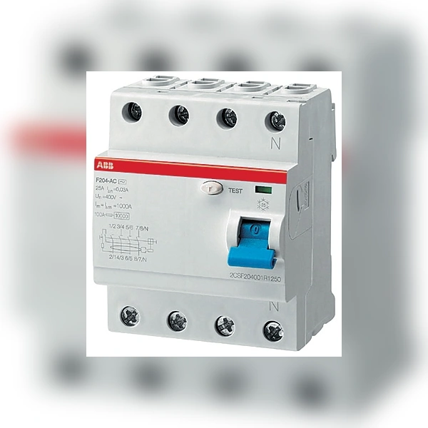 Устройство защитного отключения 4п 100А 300мА тип AC F204 ABB 2CSF204001R3900