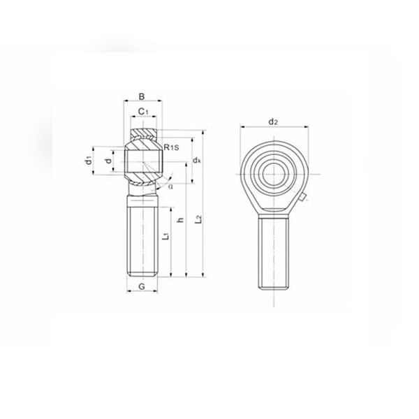 Шарнирный наконечник PHS8 TECHNIX