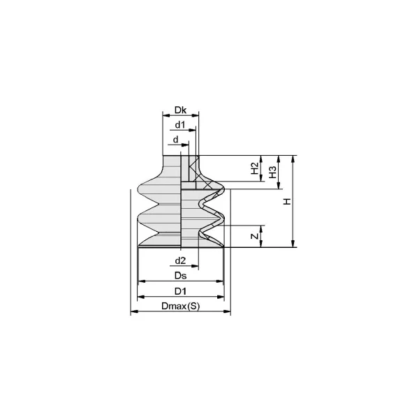 Вакуумная присоска Schmalz FG 42 SI-55 N018