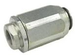 Дроссель одностороннего действия трубного монтажа Hydronit S.r.l. VRF05C, G1, 110 л/мин, 250 бар