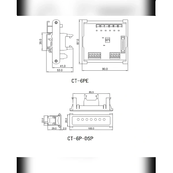 Датчик тока Fotek CT-6P