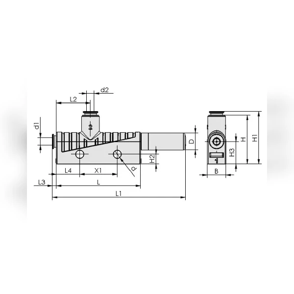 Базовый эжектор Schmalz SBP 10 S02 SDA