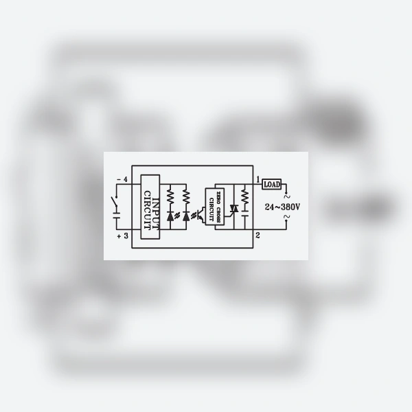 Однофазное твердотельное реле Fotek SSR-10DA-H