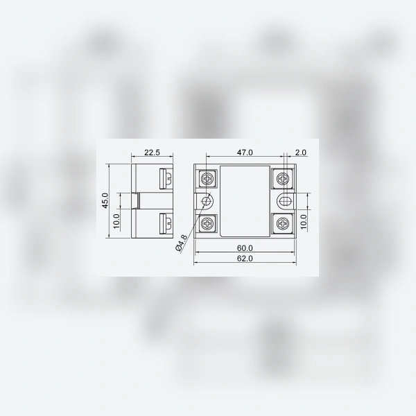 Однофазное твердотельное реле Fotek SSR-05DD