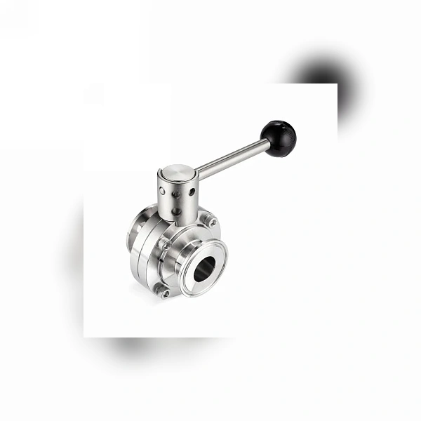 Затвор дисковый нержавеющий TITAN LOCK (AISI304) DN150, типа clamp-clamp TLSD150CLS