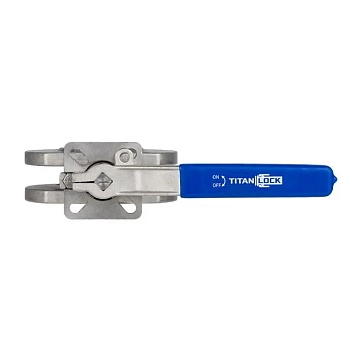 Кран шаровый межфланцевый TITAN LOCK нерж 304, DN20 TL020BVFS