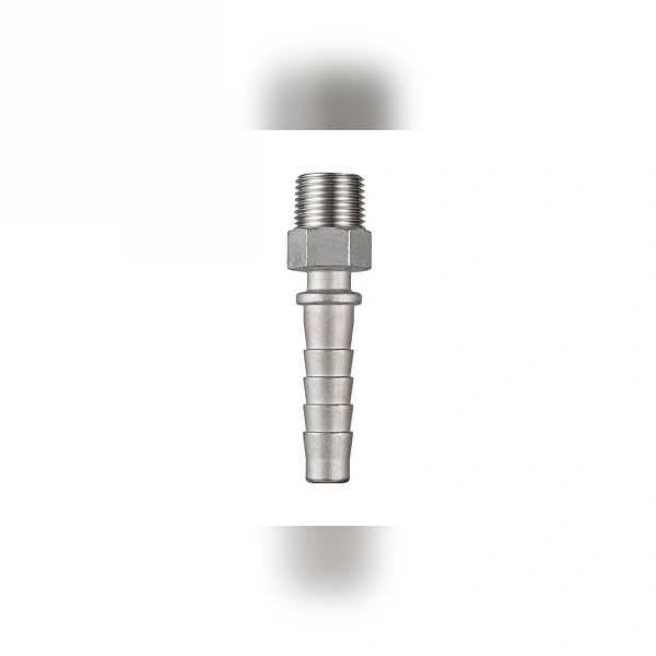 Штуцер для пара DIN 2826 с концом под рукав латунь нар.резьба 1 1/4 TLSTDIN-M1.1/4 TITAN LOCK