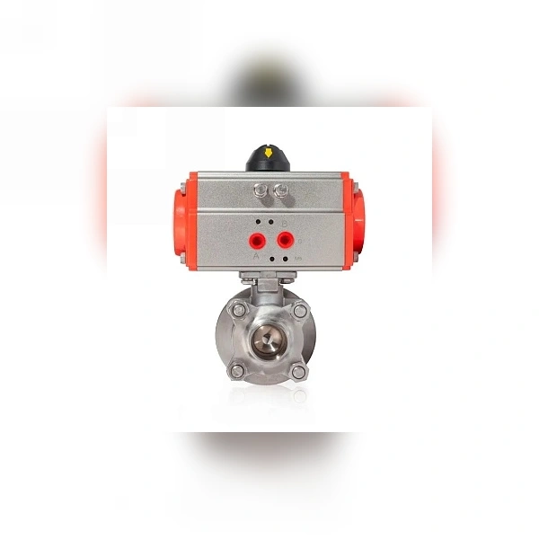 Донный клапан шаровый под приварку с пневмоприводом TITAN LOCK нерж.304 DN65, TLBBV65WD-P