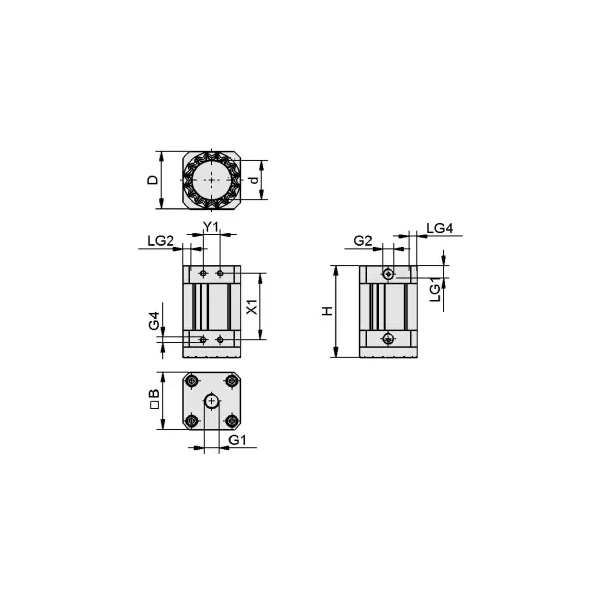 Магнитный захват Schmalz SGM 70 G1/4-IG