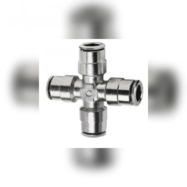 Фитинг цанговый крестообразный E.MC EMZA-08P