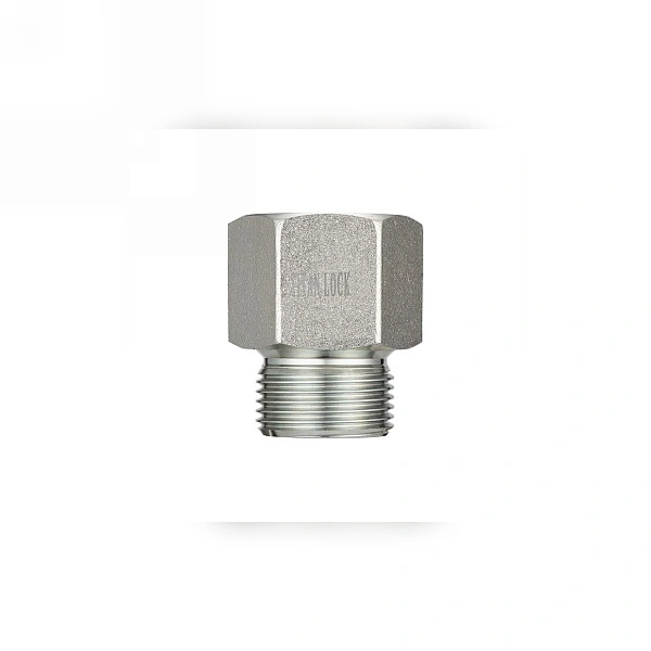 Ниппель переходной сталь 1.1/4 НР BSP/НР NPT TL1.1/4RMBS-MNP TITAN LOCK