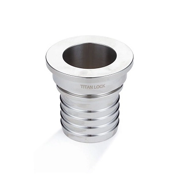 Конический штуцер под рукав TITAN LOCK SMS 4" (BIG), нерж. 316, TL4CONSS-S-BIG