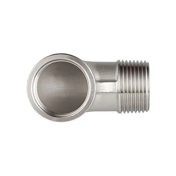 Отвод 90° нержавеющий (уголок) НР/ВР 1 1/2 AISI304 TL150ELMF TITAN LOCK