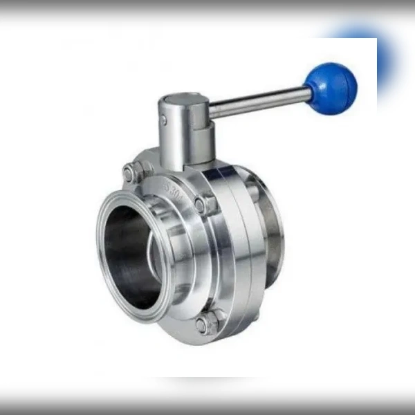 Затвор дисковый нержавеющий TITAN LOCK, типа clamp-clamp TLSD040CLS