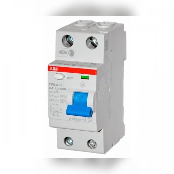 Устройство защитного отключения 2п 63А 30мА тип A F202 ABB 2CSF202101R1630
