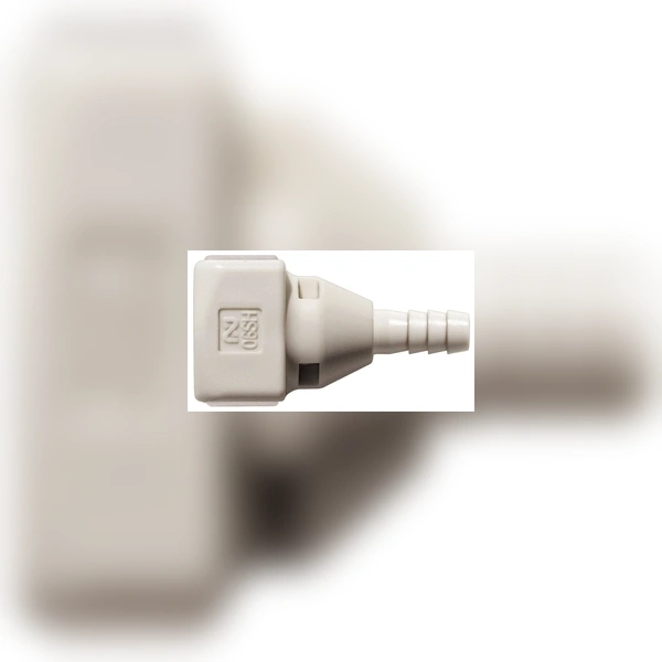 Розетка БРС без клапана бежевый Cube Cupla SPC-06SH-VL-IVR POM SG