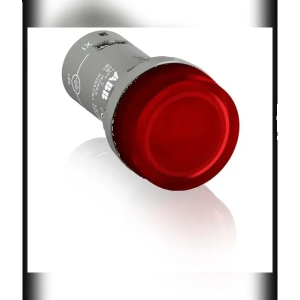 Лампа CL2-523R со встроенным светодиодом 230В AC красная ABB 1SFA619403R5231