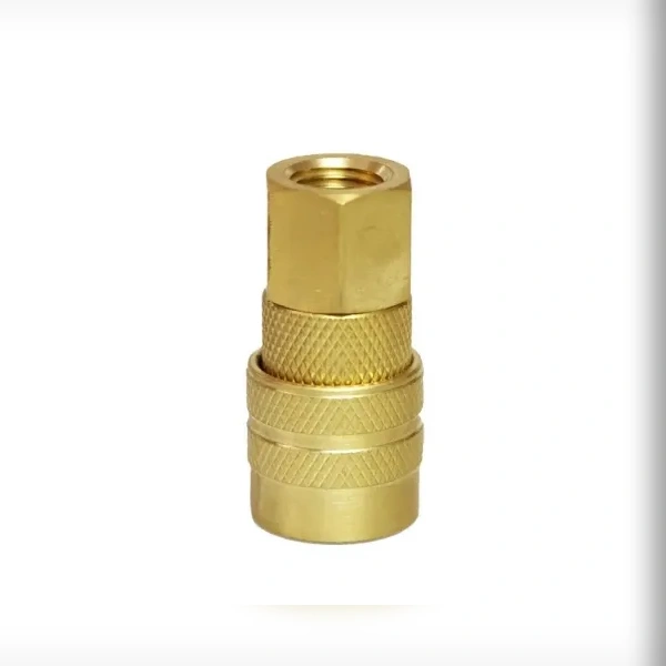 БРС серия D, ISO 6150 B, розетка, латунь TL4DF-B TITAN LOCK